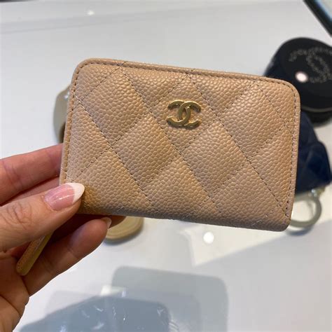 chanel coin holder|real real chanel wallets.